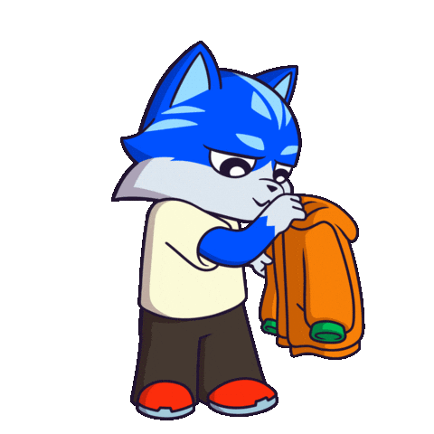 Cat Dressing Sticker by Toshithecat