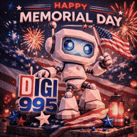 Memorial Day Freedom GIF by Digi 995