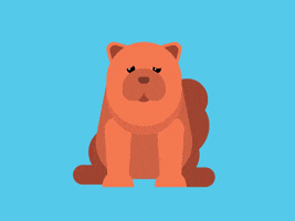 laronimation dog sleep adorable doggo GIF