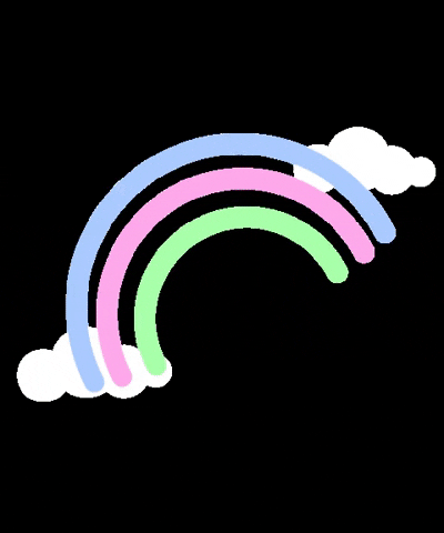 minoti6 giphygifmaker happy rainbow colorful GIF