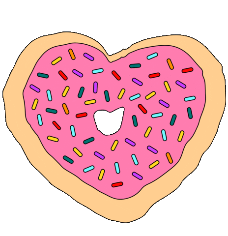 Food Donut Sticker by JustFab