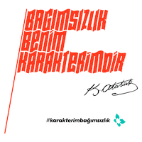 Mustafa Kemal Ataturk Sticker by Türkiye Finans