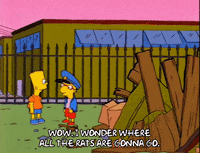 playing bart simpson GIF