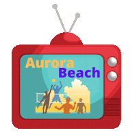 Sport Play Sticker by Aurora Beach Volleyball