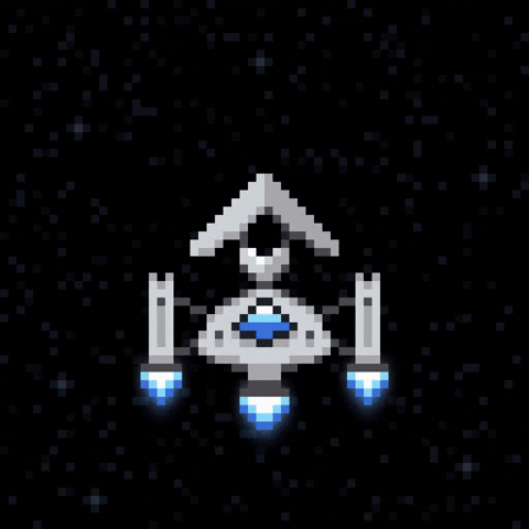 fimavectors giphyupload arcade pixel art rocket GIF