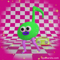 Music Note Dancing GIF