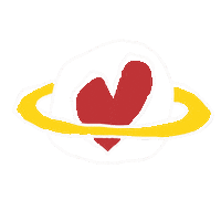 Heart Love Sticker by BVK Students Hannover