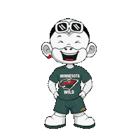 Minnesota Wild Sticker by Zhot Shop