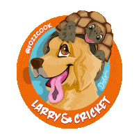 Cricket Larry Sticker by Doggygraphics