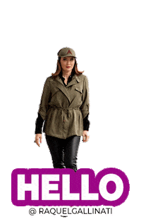 Top Model Hello Sticker by Delegada Raquel