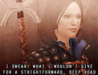 thirsty dragon age GIF
