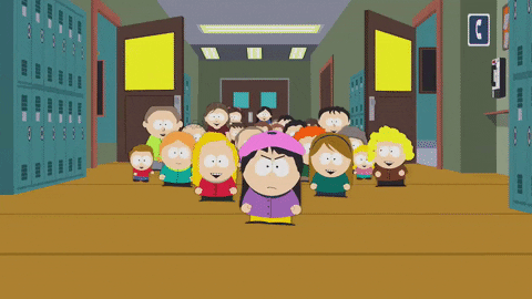 wendy testaburger fight GIF by South Park 