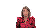 Marijkeswereld shock schrik schrikken huuu Sticker