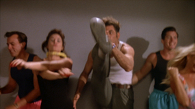 gifvana exercise seinfeld kramer s4e1 GIF