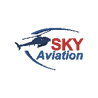 Sky Helicopter Sticker by Skyaviationhelicopter