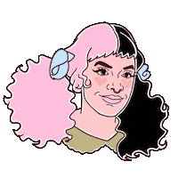 Melanie Martinez Crybaby Sticker by Mirror