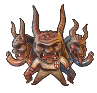 Sant Jordi Demon Sticker