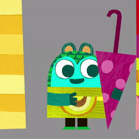 olobobtop happy dance fun animation GIF