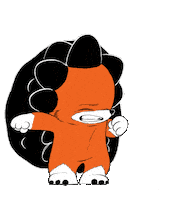 Animation Jumping Sticker by KlompKids
