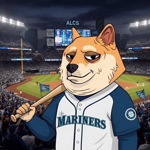 Shiba Inu Baseball GIF by Doge Pound