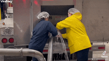 Broken Valve Drenches Workers