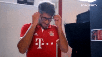 fashion face GIF by FC Bayern Munich
