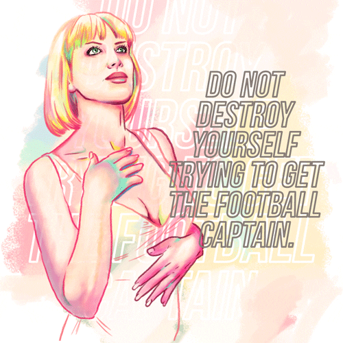 courtney love illustration GIF by Animation Domination High-Def