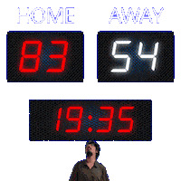 54 Away Sticker