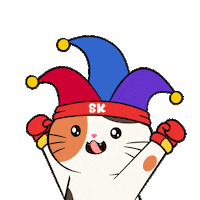 April Fools Cute Cat Sticker by Silly Kitties