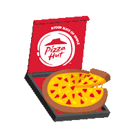 Deliver Hawaiian Pizza Sticker by Pizza Hut (SG)