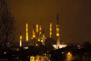 architecture de la mosquée du sultan ahmed GIF par Earth Hour