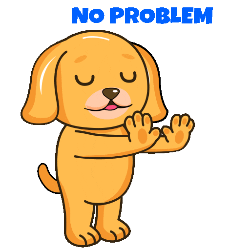 No Problem Ok Sticker by JPedicini