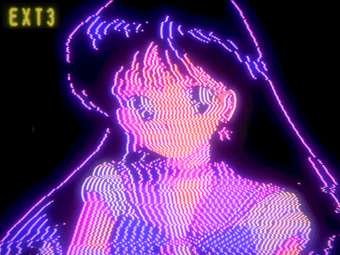 Polygon1993 giphyupload glitch 90s 80s GIF