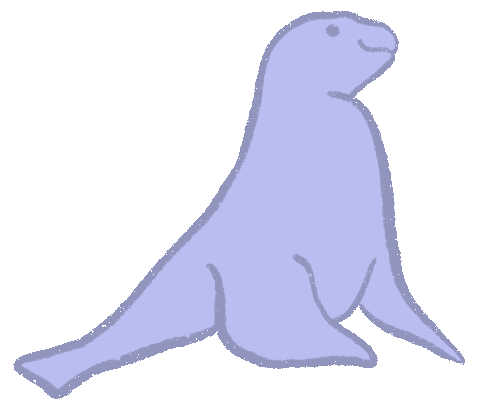 Elephant Seals Sticker