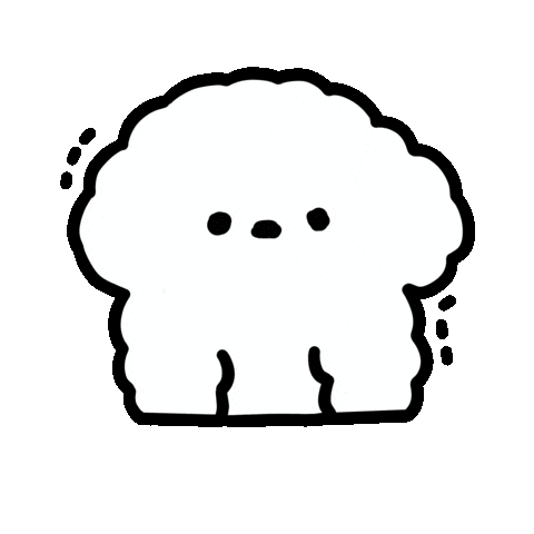 Dog Moving Sticker