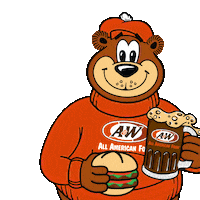 root beer yes Sticker by A&W Restaurants