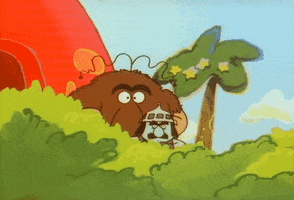 creeping rainbow brite GIF