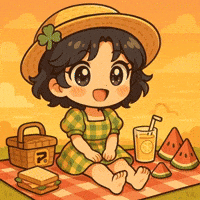 Happy Straw Hat GIF by Persona