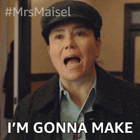 Alex Borstein Prime Video GIF by The Marvelous Mrs. Maisel