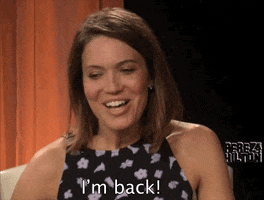 im back mandy moore GIF