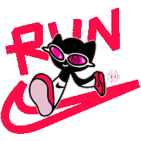 Nike Running Bangkok Sticker by Nike