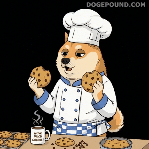 Happy Chocolate Chip GIF by Doge Pound