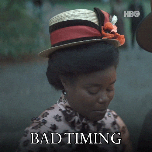 Bad Timing Flirt GIF by HBO Max