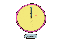 French Theclock Sticker by cypru55