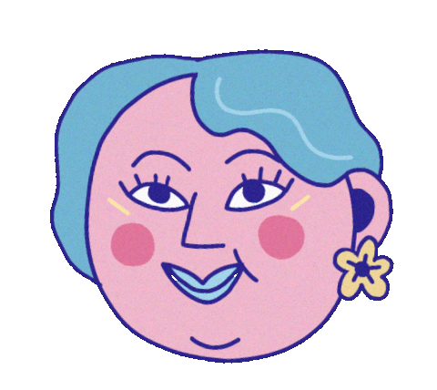 Wink Marie Boiseau Sticker