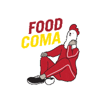 Fried Chicken Food Sticker by Jinjja Chicken