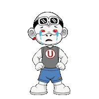 La U Crema Sticker by Zhot Shop