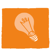 actsforhumanity new light idea bright Sticker