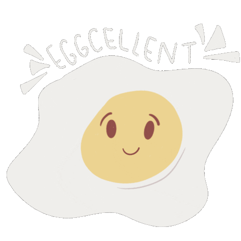 Sunny Side Up Wink Sticker