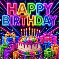 Happy Birthday Celebration GIF